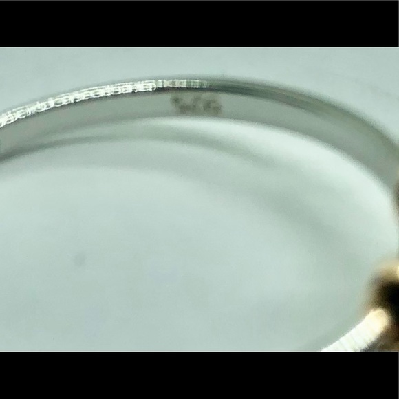 Moissanite Cross 925 Ring - Picture 2 of 3